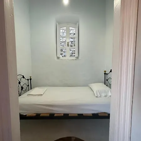 Cycladic House With Amazing View In Potamia Village Dio Choria