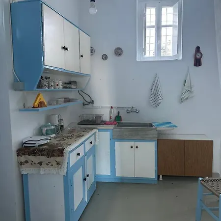 Apartment Cycladic House With Amazing View In Potamia Village *