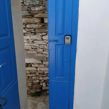 Cycladic House With Amazing View In Potamia Village Apartment Dio Choria